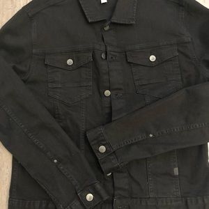 Black denim jacket Calvin Klein